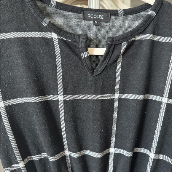 Roolee Black and White Checkered Dress - Picture 6 of 6